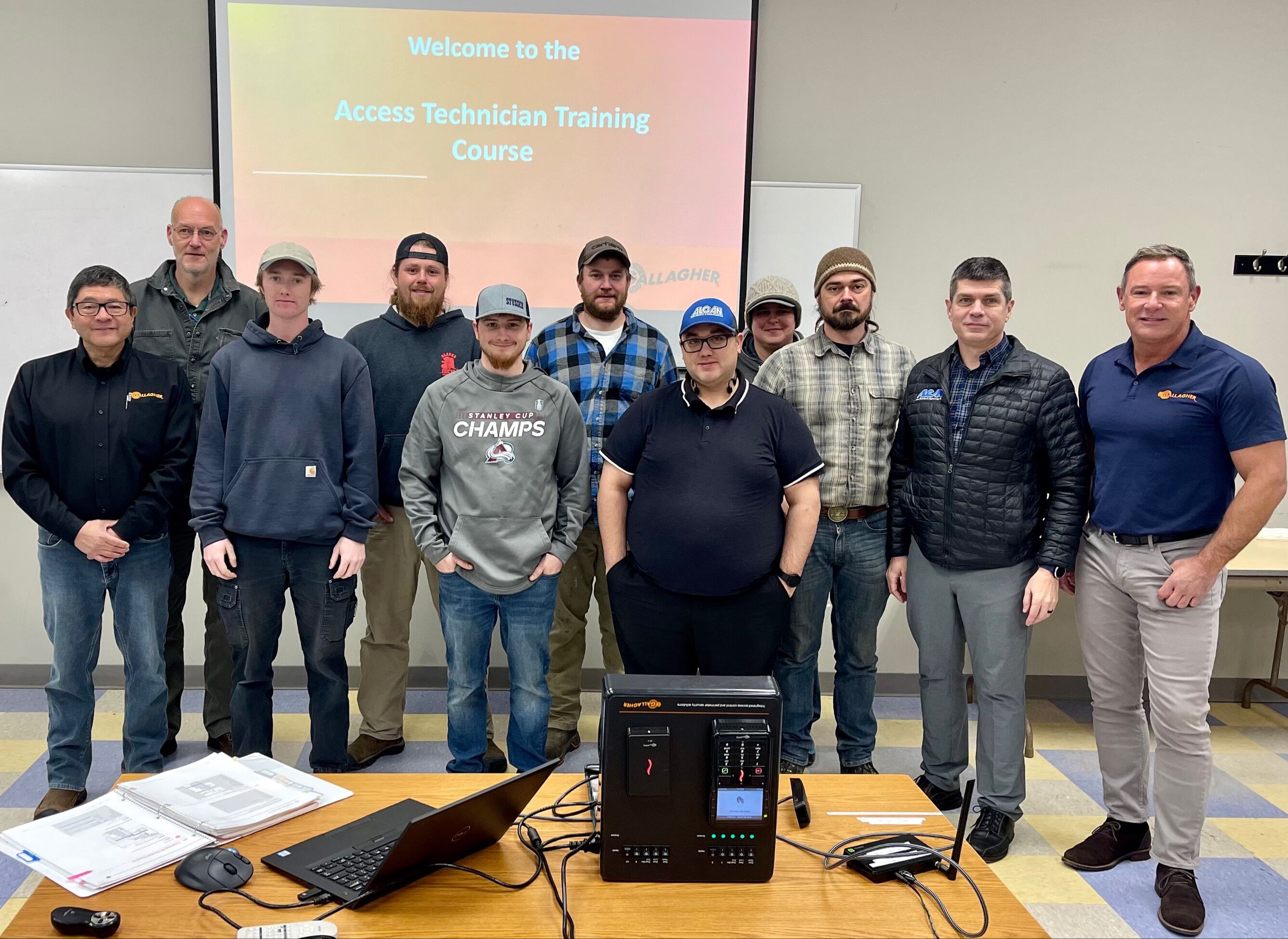 Alcan team with Warren Teafatiller-General Purpose