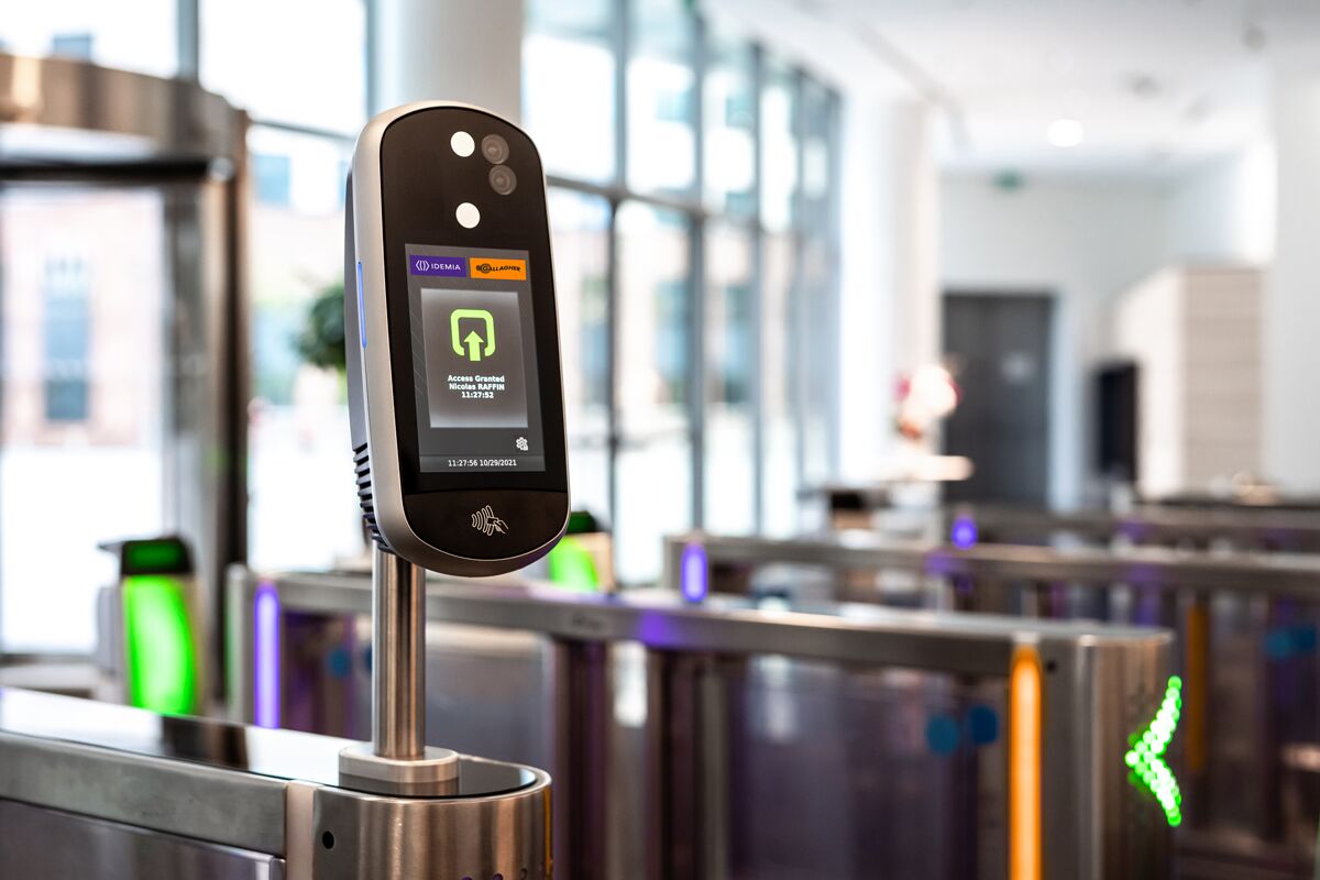 idemia vision pass at turnstiles