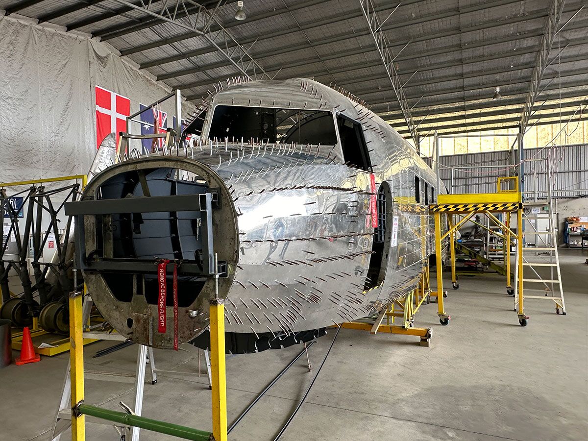 World’s oldest Douglas DC-2 aircraft being restored by Uiver Memorial Community Trust