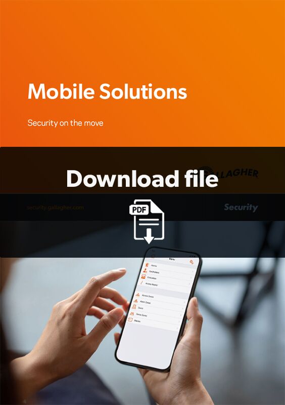 Mobile Help Brochure.pdf Mobile Solutions - Flexible Access Control Anywhere