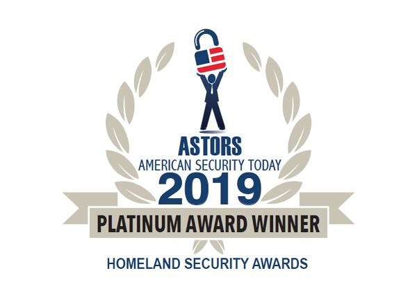 2019 Astors platinum award winner badge