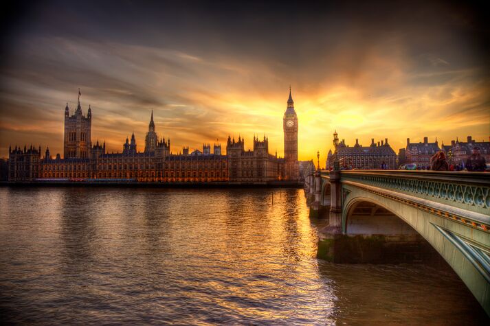 Palace of Westminster - sunset-General Purpose GettyImages-146627612 Palace of Westminster, UK Parliament building