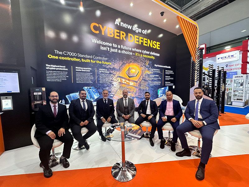 Gallagher Security Middle East team at Intersec Dubai 2024