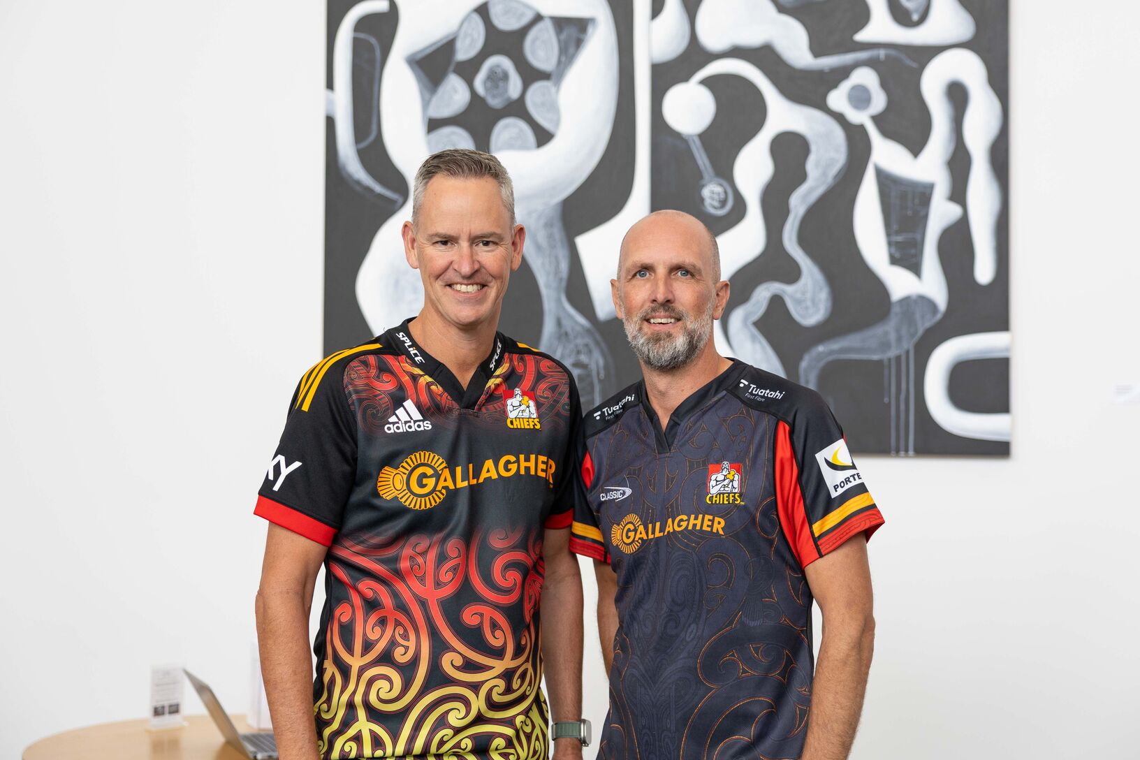 gallagher security chief executive mark junge and chief product officer josh arnold-general purpose