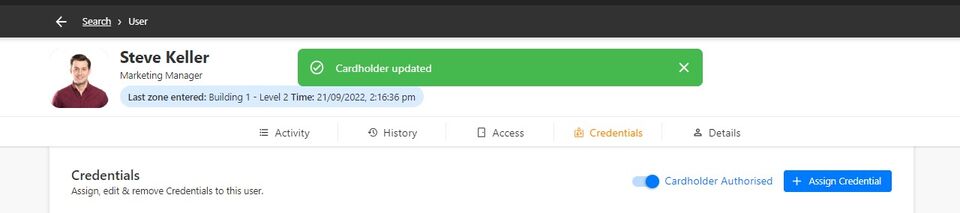 Command Centre web release notes