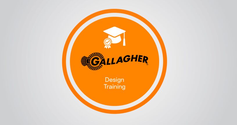 Gallagher Design Training Badge