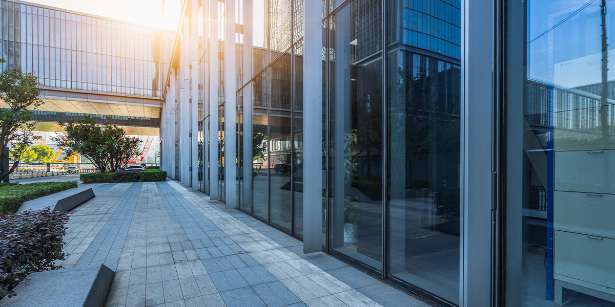 Downtown office building