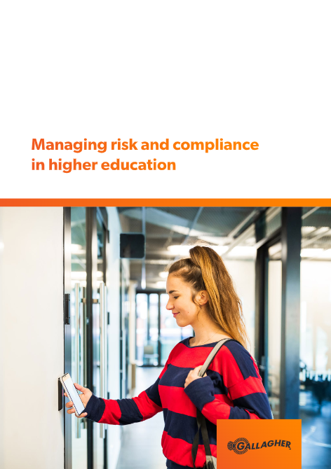 Managing Risk in Higher Education Front Page Whitepaper
