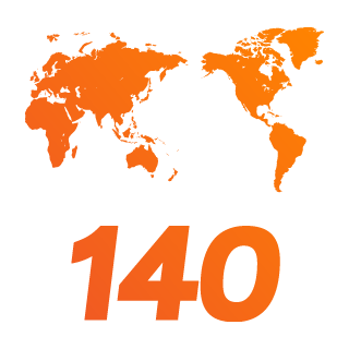 140 countries worldwide experiencing the Gallagher difference