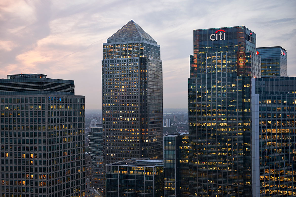 Banking buildings