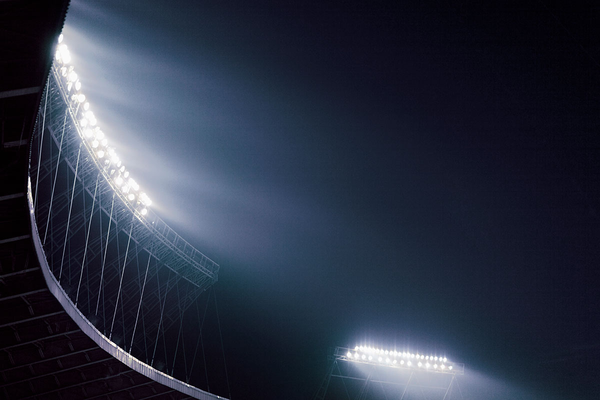 stadium lights