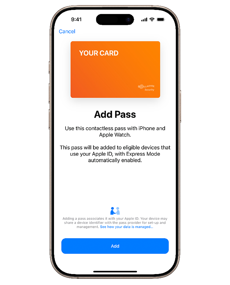 Apple Wallet Screenshot 1