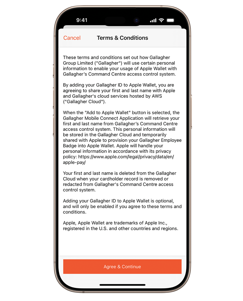 Apple Wallet Screenshot 2